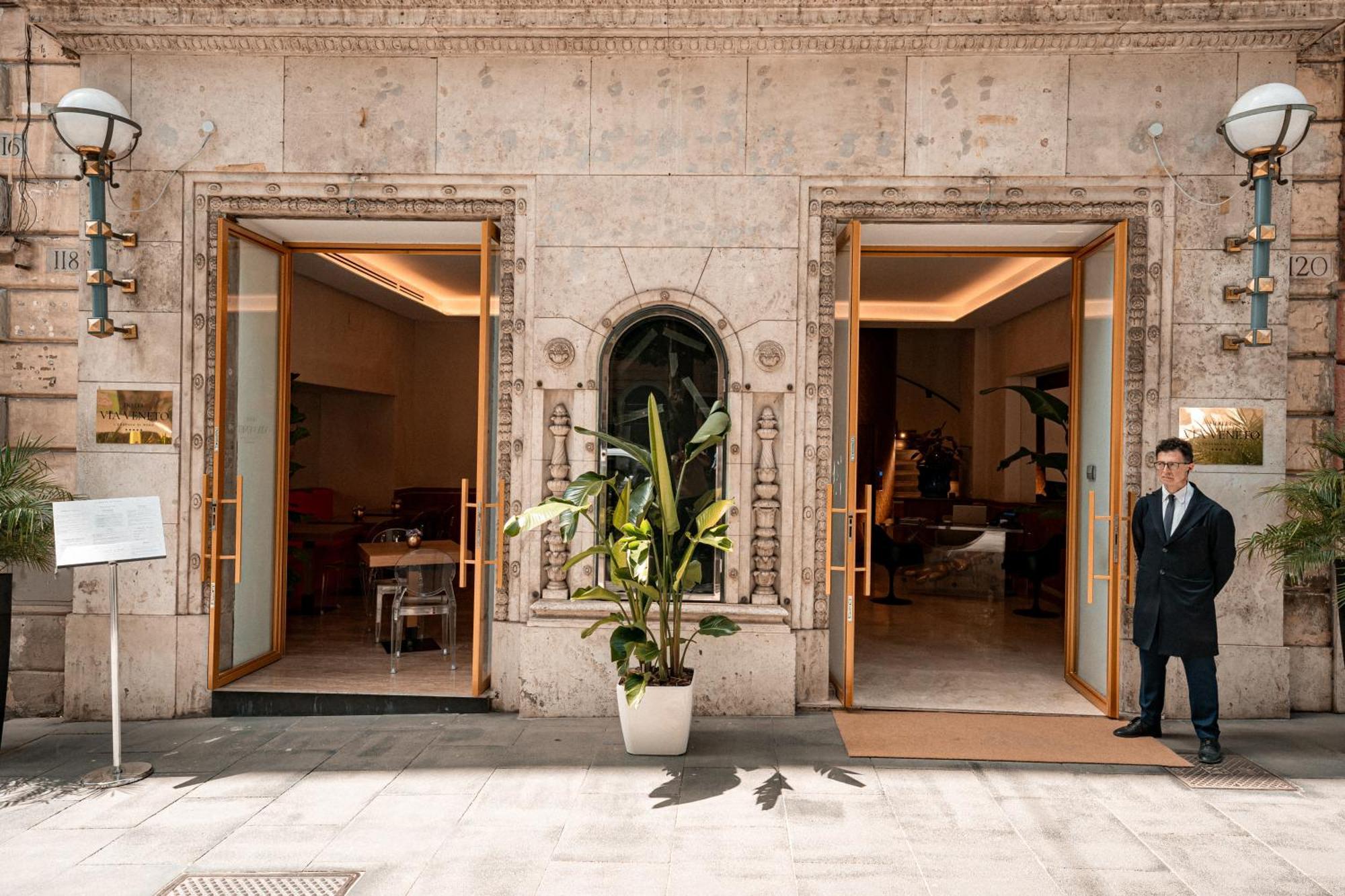 Hotel Via Veneto Roma Esterno foto